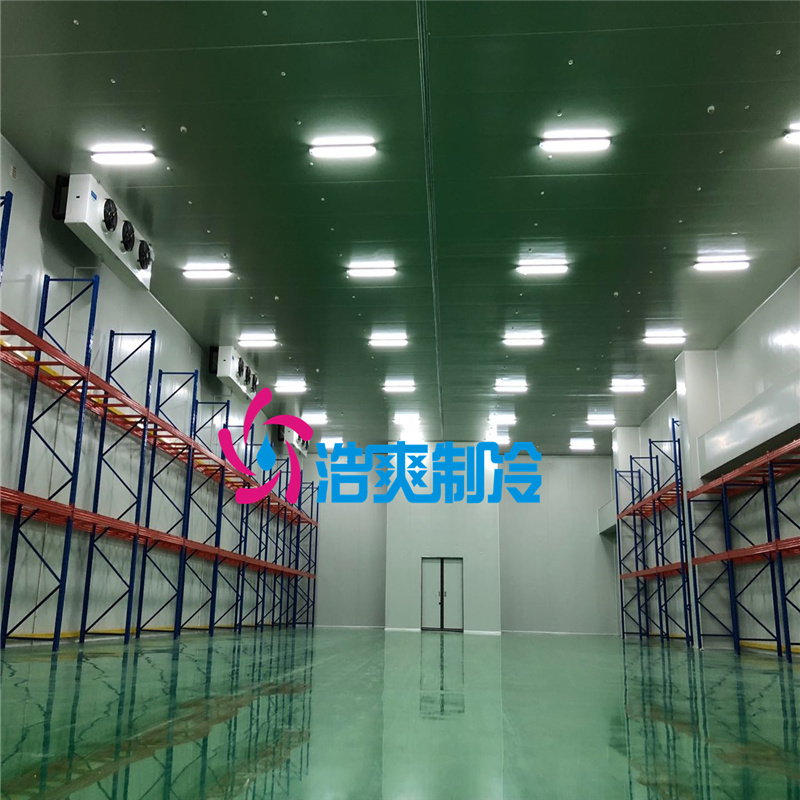 中電四建造48000m3盒馬鮮生自動(dòng)化食品冷鏈分揀冷庫(kù)工程案例